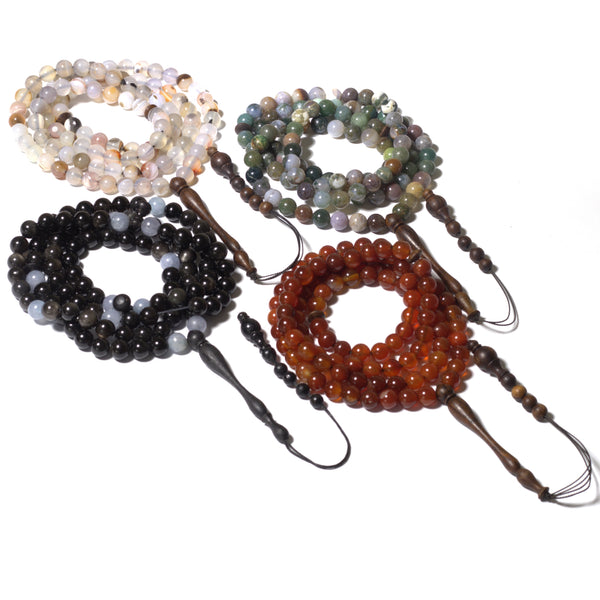 Whole Sale Aqeeq Tasbih Set of 100 Beads.