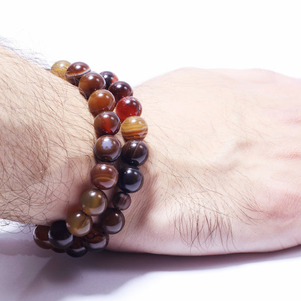 The Companion Tasbih Bracelet: SULEMANI AQEEQ- 33BEADS,10MM