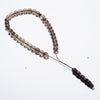 The Companion Tasbih Bracelet : Smokey Quartz - 33 BEADS,8MM