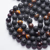 The Companion TasbihTIGER EYE LAVA- 100 BEADS - 8 MM