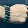 The Companion Tasbih Bracelet: AZURITE- 33BEADS, 10mm