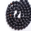 The Companion Tasbih Bracelet: BLACK LAVA- 33BEADS,10MM