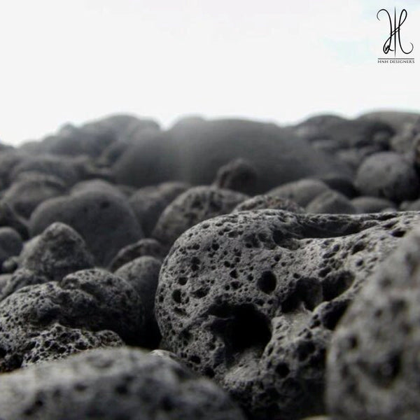 The Companion Tasbih Bracelet: BLACK LAVA- 33BEADS,10MM