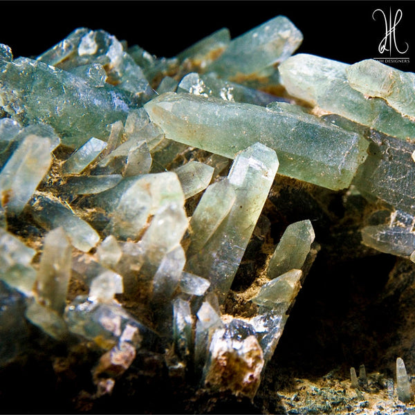 The InterMix Crystal Quartz (DUR E NAJAF) With Smokey Quartz.