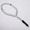 The Companion Tasbih Bracelet: CRYTAL QUARTZ- 33BEADS,10MM