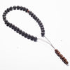 The Companion Tasbih Bracelet: BLACK LAVA- 33BEADS,10MM