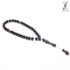 The Black Aqeeq- 33BEADS-8MM