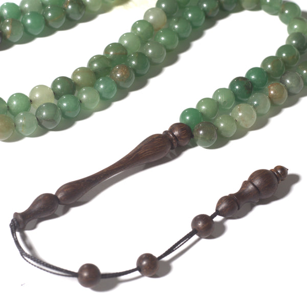 THE GREEN JADE - 8MM - 100 BEADS