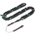 The InterMix Malachite With Black Obsidian 100 Beads 8MM