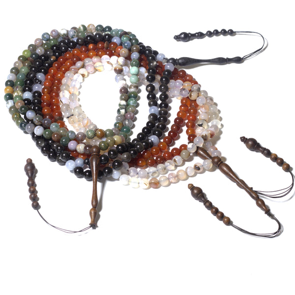 Whole Sale Aqeeq Tasbih Set of 100 Beads.