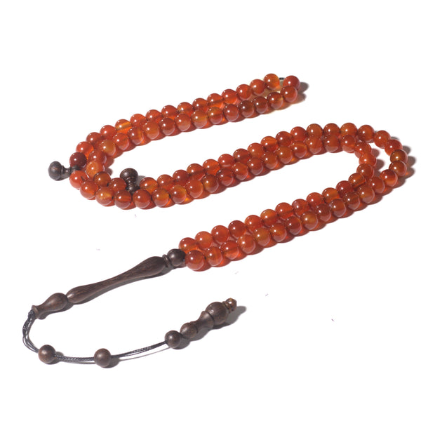 Yemeni Aqeeq 100- Beads 8mm