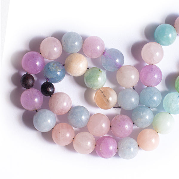 The Traveller Misbaha Bracelet: Dreamy Lavender - 33 Beads, 10mm