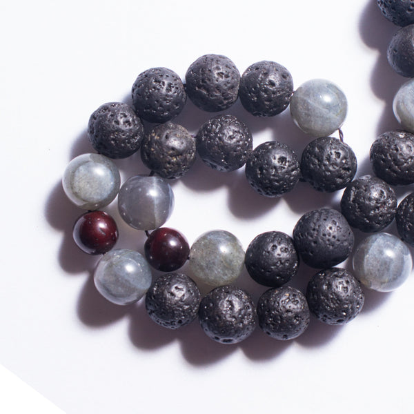 The Black Lava Labradorite