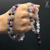 The Traveller Misbaha Bracelet: Purple Flourite - 100 Beads, 8mm
