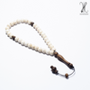 The White Feroza - 33 BEADS - 10MM